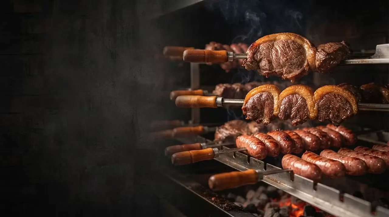 Churrasco e comida caseira preparados no Panelinha Restaurante